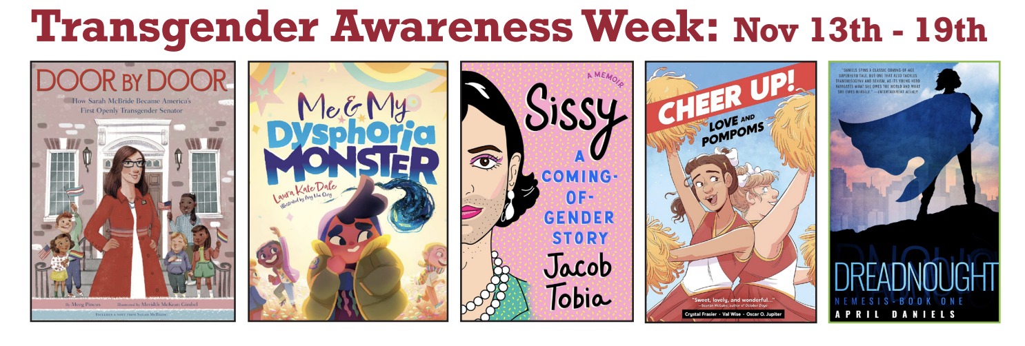 Transgender Awareness Week book recommendations